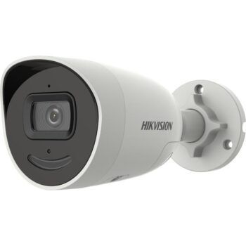 4K AcuSense Strobe Light and Audible Warning Fixed Bullet Network Camera