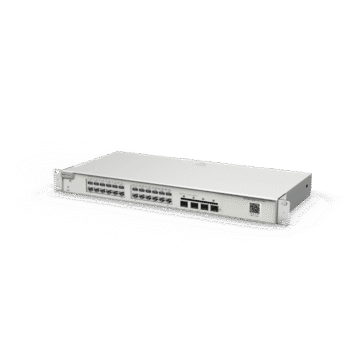 RG-NBS3200-24GT4XS,24-Port  L2 Managed 10G Switch, 24 Gigabit RJ45 Ports, 4  *10G SFP+ Slots,19-inch Rack-mountable Steel Case
